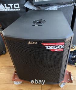 Alto Pro 6500 Watt Powered Pa System Inc Ts315 Tops Et Ts215 Bass Bins