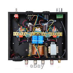 Amplificateur D'alimentation De Tube À Valve Stéréo Hifi Classe Pure A Amplificateur Audio Maison À Une Extrémité