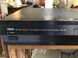 Amplificateur de puissance Yamaha AST-A10 Active Servo de 1989 et Cartouche AST-K01 Vintage