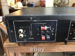 Amplificateur de puissance Yamaha AST-A10 Active Servo de 1989 et Cartouche AST-K01 Vintage