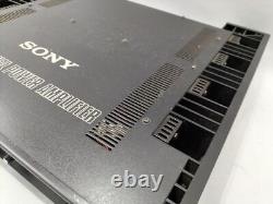 Amplificateur de puissance transistorisé Sony MU-A151 actif Maintenu Vintage 1985