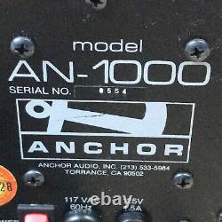 Anchor Audio Model An-1000 Mosfet Powered Studio Monitors Set