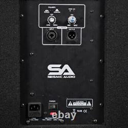 Audio Seismic Powered 12 Pro Audio Subwoofer Cabinet Pa / Band / Dj / Kj