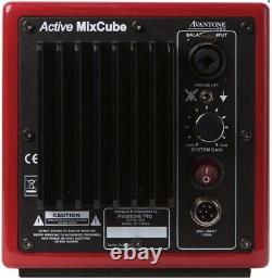 Avantone Pro Active Mixcube 5,25 Pouces Powered Studio Monitor Red (chaque)