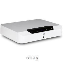 Bluesound Powernode Edge N230 Amplificateur Stéréo sans fil pour diffusion de musique en streaming, blanc.