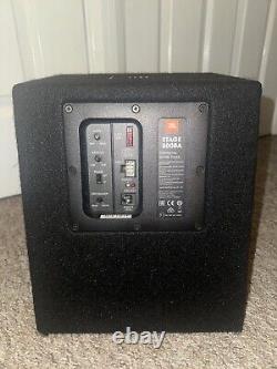 Boîte de haut-parleur JBL STAGE 800BA pour voiture avec amplificateur intégré et caisson de basses de 8 pouces et 200W