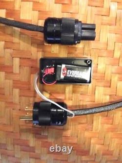 Câble d'alimentation audiophile actif de 1m avec connecteur IEC pour amplificateur de home cinéma