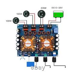Carte amplificateur Bluetooth numérique durable DC12-32V pour enceintes actives