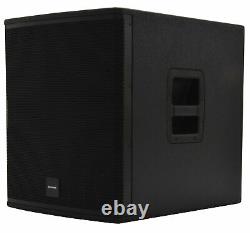 Citronic Casa-15ba 15 Active Powered Subwoofer 1800w Sub Party Club Pa Garden