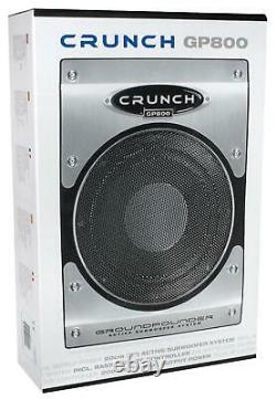 Crunch Gp800 20 CM (8) Sous-woofer Actif Sous-woofer 200 Watt Puissance