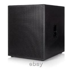 Delta 18 Active Powered Subwoofer 1000w Rms 2000w Programme Puissance 18mm Birch Plyw