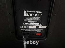Electro Voice Elx118p 18 Subwoofer Alimenté