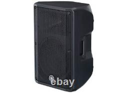 Enceinte amplifiée 2 voies Yamaha DBR12 de 12 pouces, équipement audio JP, noir, 15,8 kg