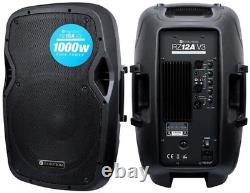 Enceinte de scène portable active 12 1000W RZ12A V3 pour club PA