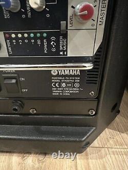 Enceintes actives Yamaha Stagepass 300 avec mixeur