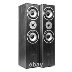 Enceintes son surround 5.1 avec subwoofer Home Cinéma Amplificateur Bluetooth FM, Noir