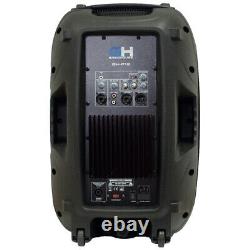 Haut-parleurs Grindhouse Active 12 Inch Powered Dj Pa Haut-parleur 500 Watts Rms