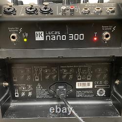 Hk Audio Lucas Nano 300 Haut-parleur Motorisé Tested & Works Compact & Léger