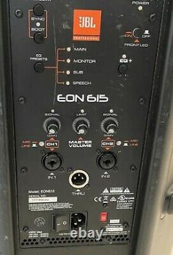 Jbl Eon615 Conférenciers. 15 1000 Watts