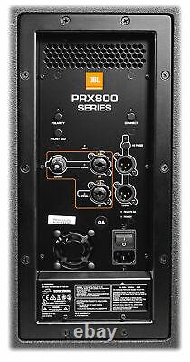 Jbl Prx818xlfw 18 1500w Pro Active Powered Subwoofer Avec Wifi/dsp/eq+wood Cabinet