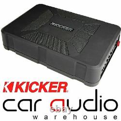 Kicker Hs8 Active 150 Watts Amplified Underseat Car Van Sub Subwoofer Bass Box