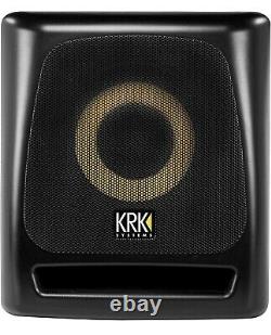 Krk 8s V2 8 100w Sous-woofer Studio Alimenté Avec Amplificateur De Classe D Dans Le Boîtier Mdf