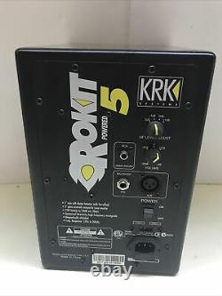 Krk Rokit 5 G3 Rp5g3-maclassic 5 Haut-parleur De Moniteur De Studio Bi-amplifié Actif