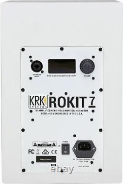 Krk Rokit 7 Generation 4 Powered Studio Monitor Speaker 1 White B Stock