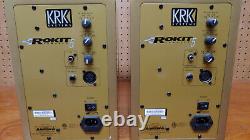 Krk Rokit Rp5g3vg-na 5 En 2-way Professional Powered Studio Monitor Rare Gold
