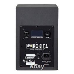 Krk Rokit Rp5g4 5 Powered Studio Monitor Haut-parleurs W Professional Condensater MIC