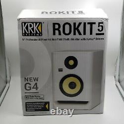 Krk Rp5 Rokit 5 G4 Professional Bi-amp 5 Powered Studio Monitor, Bruit Blanc