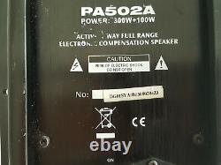 La Boîte Pa502a Active 2 Way Amplificateur De Puissance Active No. 2