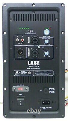 Lase Vrx 615-ab Avec Amplificateur De Puissance Dsp Convertir Votre Passif En Haut-parleur Actif