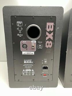 M-audio Bx8 D2 Studio Powered Monitor Haut-parleurs (paire) Noir