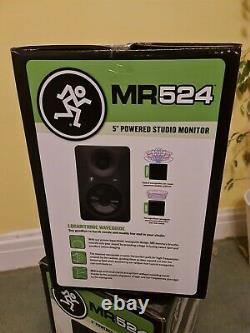 Mackie Mr524 5 100w Active Powered Studio Monitor Paire De Haut-parleurs