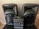 Mackie Pa System Srm450 V1 Powered Speakers Inc Pro Fx8 Mixer