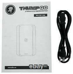 Mackie Thump Go 8 Haut-parleur Dj Pa Rechargeable Avec Bluetooth+mic