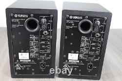 Nice Yamaha Hs50m Haut-parleurs Studio Monitor Powered (pair) 5 Woofer. 75 Tweeter
