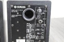 Nice Yamaha Hs50m Haut-parleurs Studio Monitor Powered (pair) 5 Woofer. 75 Tweeter