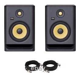 Nouveau Krk Rp7g4 Rokit 7 Generation 4 Powered Studio Monitor Speaker (pair)- Black