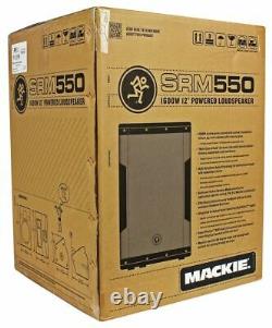 Nouveau Mackie Srm550 1600w 12 Haut-définition Powered Active Pa Speaker Bi-amped