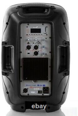 Paire Alphasonik All-in-one 12 Powered 1500w Pro Dj Amplifié Avec Bluetooth Usb