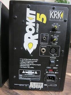 Paire De Haut-parleurs Krk Rokit 5 Powered Studio Monitors Gen 1