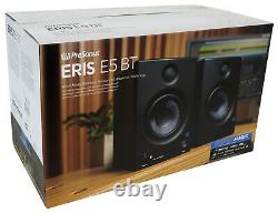 Paire Presonus Eris E5 Bt 5 Moniteurs Studio Powered Haut-parleurs Avec Bluetooth