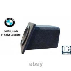 Pour Bmw Car E46 Convertible 8 Active Amp Bass Box Subwoofer Sub Ski Hatch Nouveau