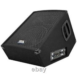 Powered 2-way 12 Floor / Stage Monitor Wedge Style Avec Titanium Horn