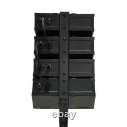 Powered Line Array Speaker System 12 Subwoofer Actif Et 8 Haut-parleurs Colonne