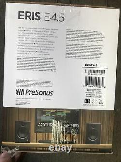 Presonus Eris E4.5 4,5 Pouces Powered Studio Monitors-nib