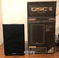 Qsc Cp12 Cp Series 12 Powered Active 1000 Watt Compact Dj Pa Speaker W Box
