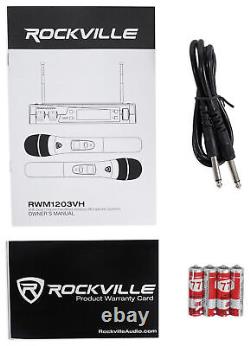 Rockville Powered 10 Ipad/iphone/android/laptop, T. V. Machine De Karaoke/système